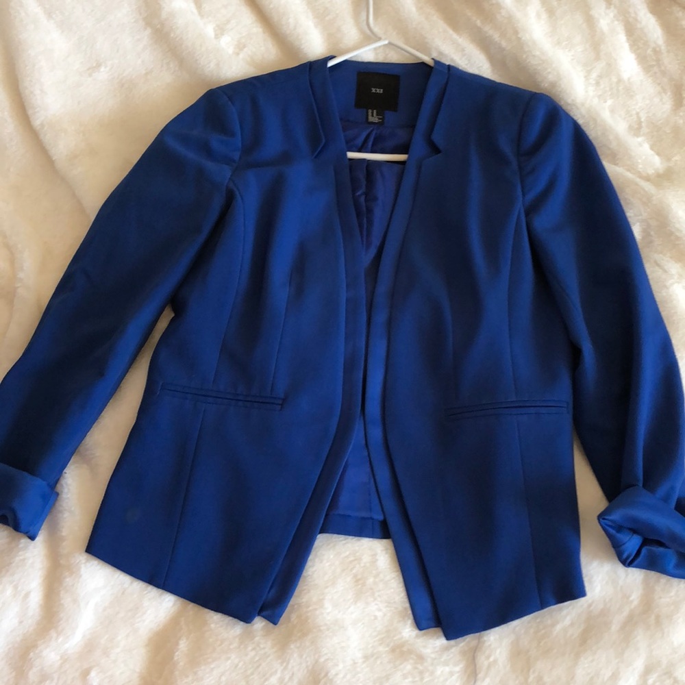 Blue blazer